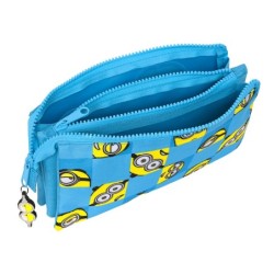 Bolso escolar safta portatodo minions minionstatic triple 220x30x120 mm