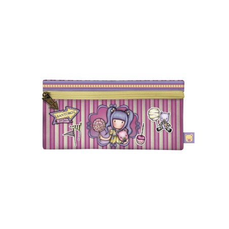 Bolso escolar safta portatodo gorjuss fairground estrecho 220x15x110 mm