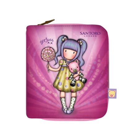 Bolso escolar safta portatodo gorjuss fairground billetera grande 100x30x120 mm