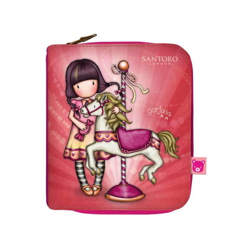 Bolso escolar safta portatodo gorjuss fairground billetera grande 100x30x120 mm