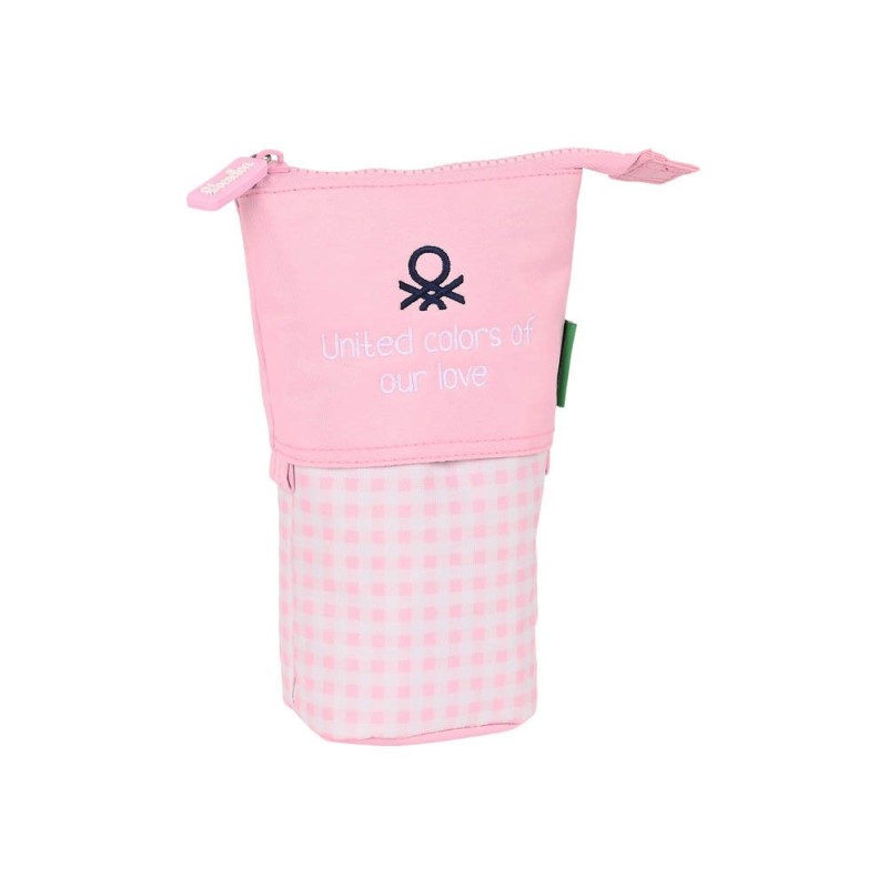 Bolso escolar safta portatodo benetton vichycubilete 80x60x190 mm