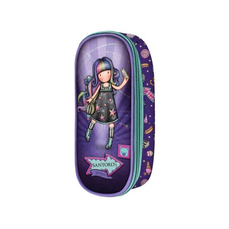 Bolso escolar safta portatodo gorjuss fairground 230x100x60 mm