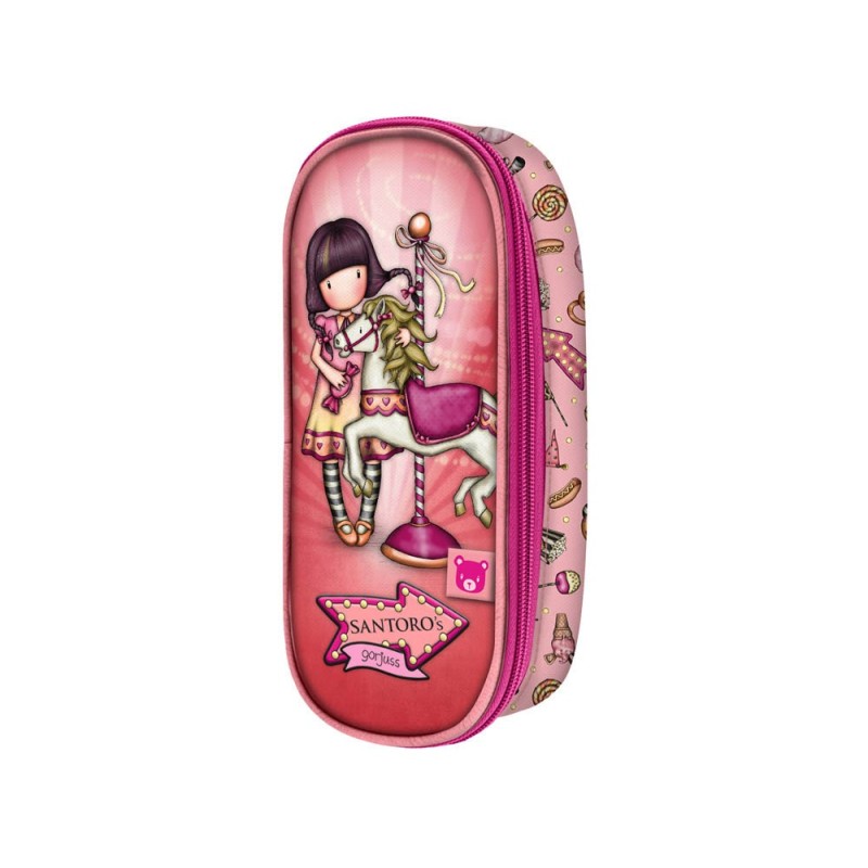 Bolso escolar safta portatodo gorjuss fairground 230x100x60 mm