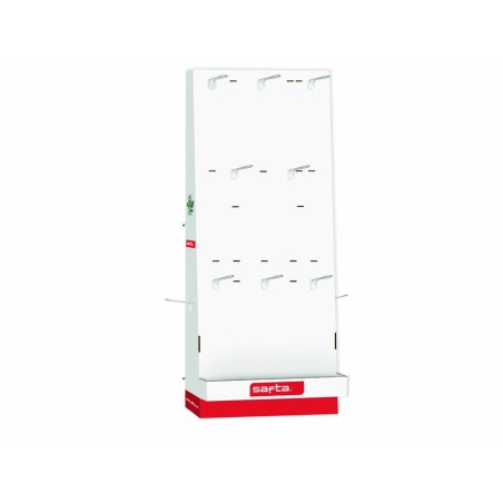Expositor safta 10 ganchos mod. 945 vacio 650x280x1580 mm