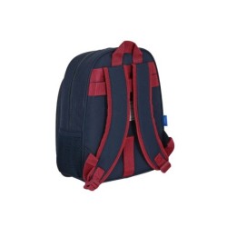 Cartera escolar safta mochila infantil adaptable a carro 270x100x330 mm f.c. barcelona corporativa