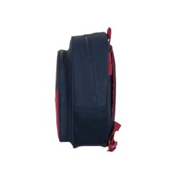 Cartera escolar safta mochila infantil adaptable a carro 270x100x330 mm f.c. barcelona corporativa