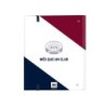 Carpeta con recambio safta din a4 tapa forrada 100 h 60 gr cuadro 5 mm 270x35x320 mm f.c. barcelona corporativa
