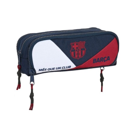 Bolso escolar safta portatodo triple desplegable 210x80x80 mm f.c. barcelona corporativa