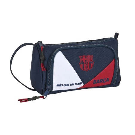 Bolso escolar safta portatodo con bolsillo desplegable vacio 200x85x110 mm f.c. barcelona corporativa