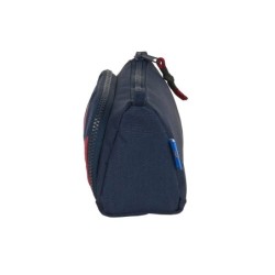 Bolso escolar safta portatodo con bolsillo desplegable vacio 200x85x110 mm f.c. barcelona corporativa