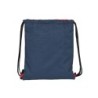 Cartera escolar safta saco plano 350x10x400 mm seleccion española de futbol