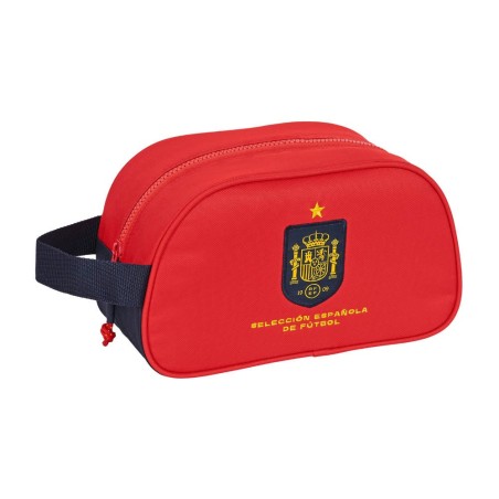 Cartera escolar safta neceser 1 asa adaptable a carro 260x120x150 mm seleccion española de futbol