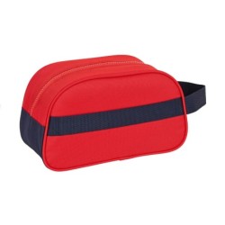 Cartera escolar safta neceser 1 asa adaptable a carro 260x120x150 mm seleccion española de futbol
