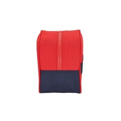 Cartera escolar safta neceser 1 asa adaptable a carro 260x120x150 mm seleccion española de futbol