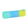 Bolso escolar safta portatodo tricolor redondo silicona 200x50 mm