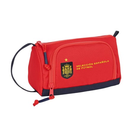 Bolso escolar safta portatodo con bolsillo desplegable vacio 200x85x110 mm seleccion española de futbol