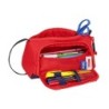 Bolso escolar safta portatodo con bolsillo desplegable vacio 200x85x110 mm seleccion española de futbol