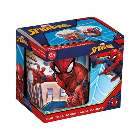 Taza grande safta escolar 325 ml 117x87x100 mm spider-man great power