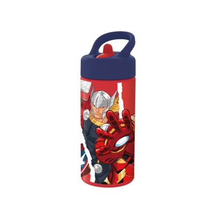Botella escolar safta 410 ml 74x64x178 mm avengers infinity