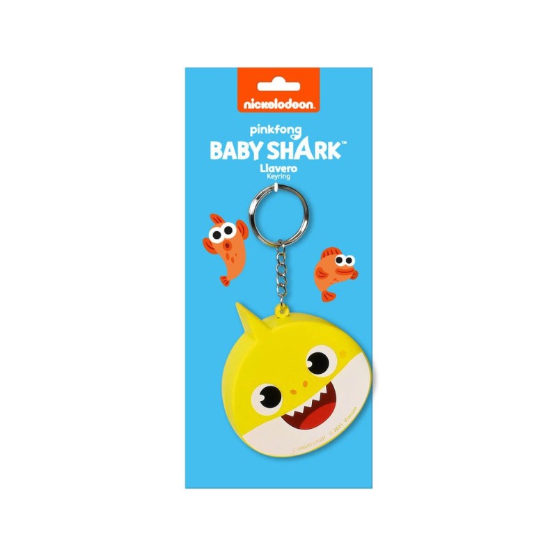 Llavero safta 80x30 mm baby shark beach day