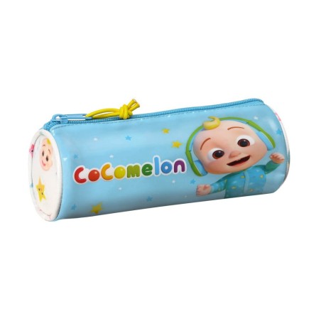 Bolso escolar portatodo safta redondo 200x70x70 mm cocomelon