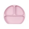 Plato silicona con ventosa safta rosa 205x25x180 mm