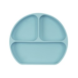 Plato silicona con ventosa safta azul 205x25x180 mm