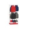 Expositor escolar safta colores basic mochilas / riñoneras / mini mochilas 650x380x1580 mm