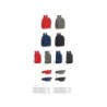 Expositor escolar safta colores basic mochilas / riñoneras / mini mochilas 650x380x1580 mm
