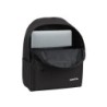 Cartera escolar safta day pack ordenador 14,1\ basic negro 310x160x400 mm