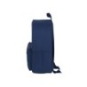 Cartera escolar safta day pack ordenador 14,1\ basic azul marino 310x160x400 mm