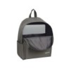 Cartera escolar safta day pack ordenador 14,1\ basic gris 310x160x400 mm