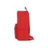 Cartera escolar safta day pack ordenador 14,1\ basic rojo 310x160x400 mm