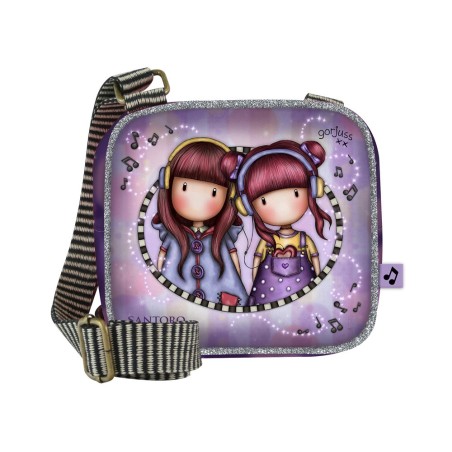 Mini bandolera cruzada safta gorjuss morado 165x150x65 mm