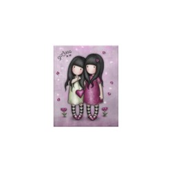 Cuaderno notas adhesiva safta gorjuss sparkle & bloom