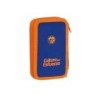 Plumier escolar safta valencia basket club doble cremallera 28 piezas 125x40x195 mm