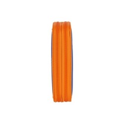 Plumier escolar safta valencia basket club doble cremallera 28 piezas 125x40x195 mm