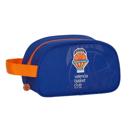 Cartera escolar safta valencia basket club neceser 1 asa adaptable a carro 260x120x150 mm