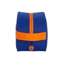 Cartera escolar safta valencia basket club neceser 1 asa adaptable a carro 260x120x150 mm