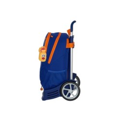 Cartera escolar safta con carro valencia basket club 320x160x440 mm