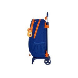 Cartera escolar safta con carro valencia basket club 320x160x440 mm