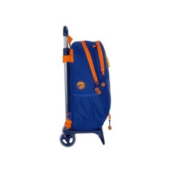 Cartera escolar safta con carro valencia basket club 320x160x440 mm