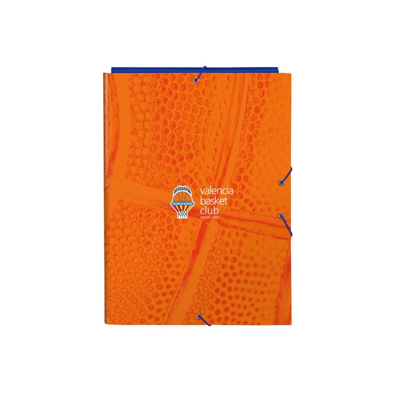 Carpeta gomas safta folio solapas valencia basket club 260x25x335 mm