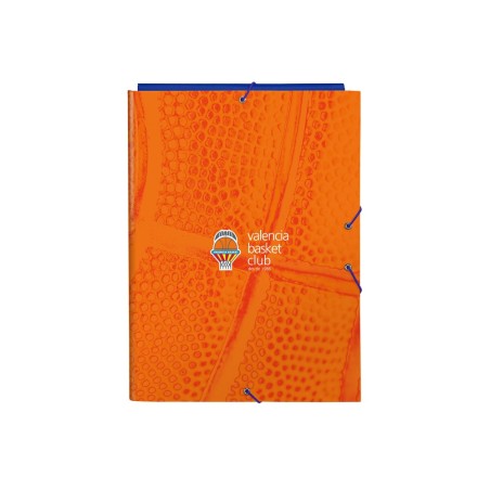 Carpeta gomas safta folio solapas valencia basket club 260x25x335 mm