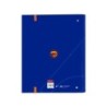 Carpeta con recambio safta din a4 tapa forrada 100 h 60 gr cuadro 5 mm valencia basket club 270x35x320 mm