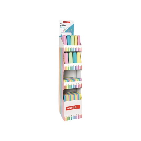Expositor portatodos surtidos sets y expositor portatodos silicona safta 295x325x1665 mm