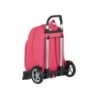 Cartera escolar safta con carro blackfit8 \fresa\ 320x150x420 mm