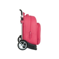 Cartera escolar safta con carro blackfit8 \fresa\ 320x150x420 mm