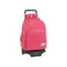 Cartera escolar safta con carro blackfit8 \fresa\ 320x150x420 mm