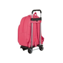 Cartera escolar safta con carro blackfit8 \fresa\ 320x150x420 mm